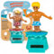 MIJOMA Figura oscillante a energia solare, in plastica, altezza 10 cm, non sono necessarie batterie, per davanzali, auto e luoghi soleggiati (Surfer Boy multicolore)