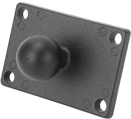 ZJchao 1 Inch Ball Mount, 1 Inch with AMPS Hole Ball Mount RAM for RAM B Size Double Socket Arms