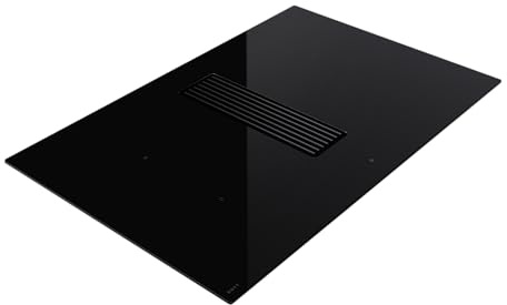 NOVY - Plaque vitroceramique Table de cuisson aspirante induction 80cm 4 feux 7525w noir...