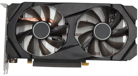 Ouitble GeForce 1660 Super 6 GB GDDR5-Gaming-Grafikkarte mit 1815 MHz Takt, 8000 MHz Speichertakt, 192-Bit-Schnittstelle für PC-Gamer und Multimedia-Enthusiasten. Aluminium-PCB-des