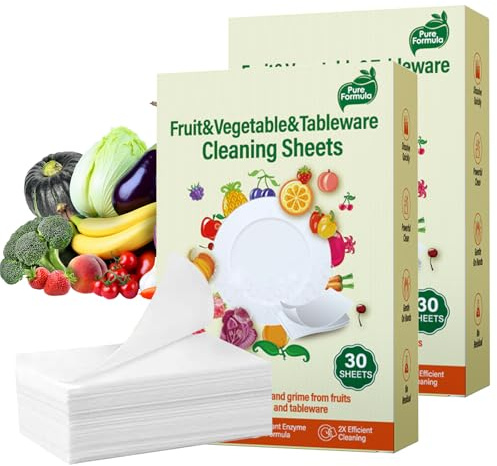 60 Pièces Feuille Lave Vaisselle,Doux Feuilles Lave Vaisselle,Biodégradable Nettoyage Et Blanchiment Puissants,Sans Résidus,Parfum Citronné