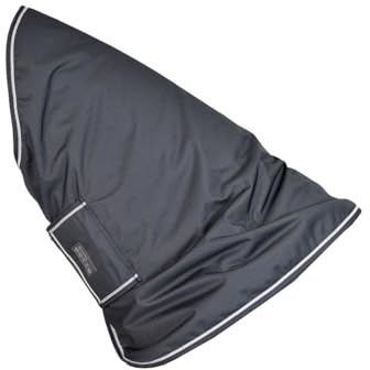4Horses Halsteil Kalmar 100g für Pferdedecken, gefüttertes Halsteil mit 100g Wattierung, ideal für Winter und kalte Tage