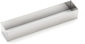 DE BUYER -3942.16 -cercle rectangle 16x3.2cm ht 2.5cm, Argenté