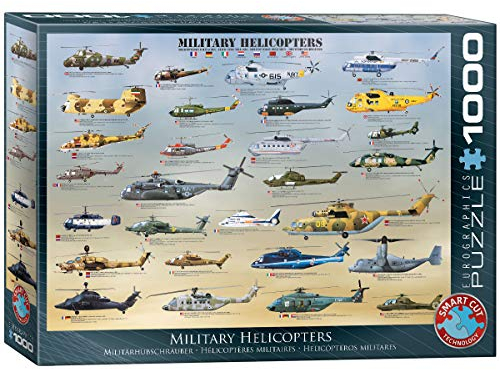 EuroGraphics Puzzle Militärhelikopter 6000-0088 mehrfarbig
