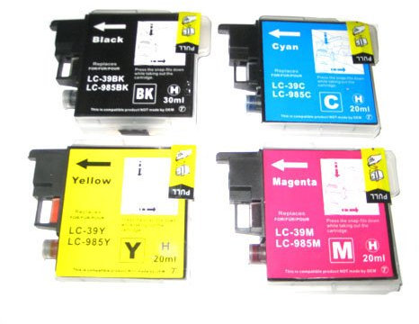 4X Brother DCP J 315 W Kompatible XL Druckerpatronen. Sehr Gute Laufleistung und Preiswert!!!