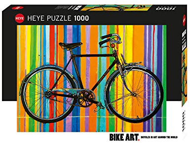 Heye HY29541 29541 - Standardpuzzle, Bike Art, Freedom Deluxe, 1000 Teile
