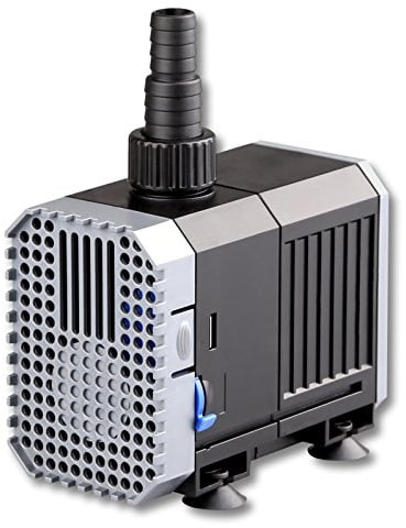 SunSun CHJ-1500 ECO Aquarium Pumpe 1500 l/h 25 W Aquariumpumpe mit regulierbarem Durchfluss für großes Aquarium für Süßwasser und Salzwasser