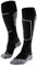 FALKE Herren Skisocken SK4 Advanced M Kh Wolle Funktionsmaterial warm dünn 1 Paar, Schwarz Black-Mix 3010-O, 39-41