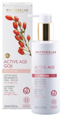 Bio Phytorelax Active Age Goji Reinigungs-Ölmilch 200 ml
