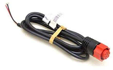 Lowrance 3 Foot 2-Wire Power Only Cable for HDS, Elite FS, Elite Ti2, Hook, Mark