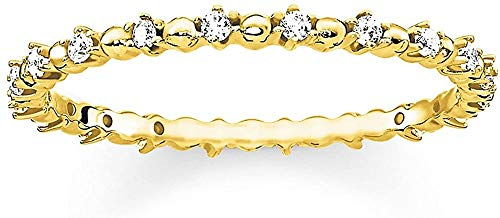Thomas Sabo Damen-Ringe 925 Sterlingsilber zirkonia '- Ringgröße 54 TR2153-414-14-54