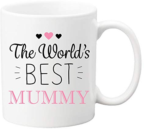 Sentimental Keepsake World’s Best Mummy Ceramic Mug Cup Mothers Day Birthday Gift from Son Daughter