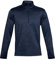 Under Armour Men Armour Fleece 1/2 Zip, Elasticated and Breathable Long Sleeve Fleece, Comfortable Half Zip Running Top