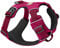 RUFFWEAR Front Range Hundegeschirr, Reflektierendes Gepolstertes Zerrfreies Hundegeschirr, Hibiskuspink, XXS