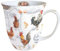 Ambiente Becher Mug Tasse Tee/Kaffee Becher ca. 0,4L Huhn Hahn Küken Chicken Farm