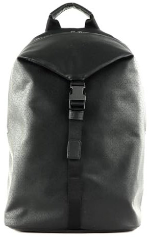 Calvin Klein Rucksack Laptoprucksack mit Laptopfach Perfed Clip Front BP Black schwarz