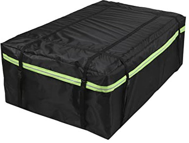 Mulcort Sac de Transport étanche Porte-Bagages de Toit de Voiture avec Bande réfléchissante de Nuit Sac de Bagage Universel Sac de Rangement Cube pour Voyage Camping