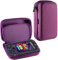 Navitech Purple Travel Hard Case Compatible With The VTech KidiZoom Snap Touch
