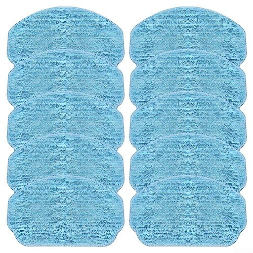 QOXEZY 10 panni in microfibra per aspirapolvere Cecotec per Conga 999 X-Treme Robot Aspirapolvere, riutilizzabili, panni morbidi