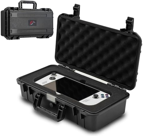 Luck&Link Custodia di trasporto per ROG ally, Duro professionale impermeabile ROG ally Custodia di trasporto per ROG ally,Controllori, Piccola Docking Station e altri accessori AC Charger Storage Case