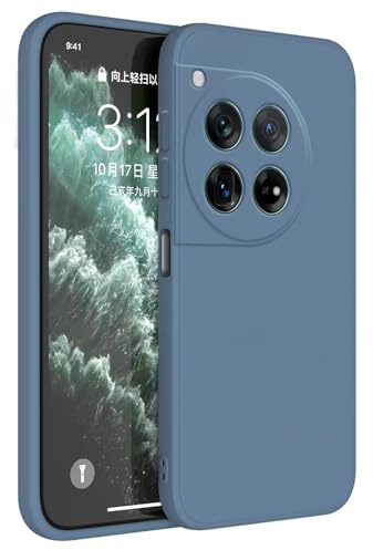 Topme Handyhülle Hülle Fur OnePlus 12 5G (6.82 Inches) Case Schutzhülle, Hautschutz Aus TPU Silikonhülle - Lavendelgrau