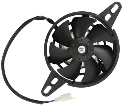 Ventilateur de Radiateur de Moto, Ventilateur électrique à Haut Rendement pour Moto ATV Quad Go Kart