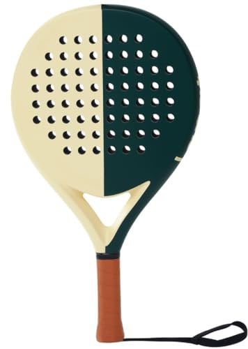 LAPAT - Pala Padel con Superficie de Carbono y Fibra de Vidrio - Raqueta Padel EVA-17 de 360 Gr. Rosa Miami - Palas de Padel con Potencia y Control Equilibrados y Mango Antisudor