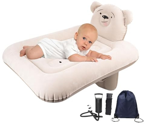 Aufblasbares Bett für Kleinkinder, Luftmatratze, Luftmatratze, Luftmatratze, tragbares Bett für Kleinkinder, aufblasbares Bett für Kleinkinder, Luftbett für Kleinkinder, aufblasbares Reisebett