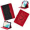 Funda para Ulefone Armor Pad 8.0-Pulgadas Funda Tablet Case Rotación de 360 Grados Ángulos de visión múltiple PU Cuero Stand Folio Cover Rosa