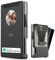 EPROICKS Porta Carte di Credito Uomo Portafoglio Slim con Rfid Protection, Portacarte E-Ink Air Wallet, Porta Carte Credito con immagini personalizzate regali per uomo Donna (nero)