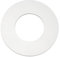 YINETTECH 1pc Cuisine Robinet Large Base Réparation Rondelle Aluminium 70 x 35 x 3mm Accessoires de Réparation de Robinet Plat pour Robinet Douche Fix Argent