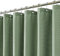 meioro Rideau de Douche Vert Sage, Anti Moisissure Waffle Tissu Texturé Lourd Rideaux avec 12 Crochets, 180 x 240cm Imperméables Drap de Douche de Luxe en Tissu Lesté pour Salle de Bain, Baignoire