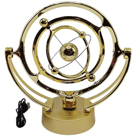 Perpetuum Mobile Spielzeug, Kinetisches Schreibtischspielzeug, Von Der Erde Inspiriertes Perpetuum Mobile Device, Kinetische Kunst Erdmodell, Wissenschaftliches Physik-Gadget