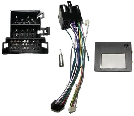 Cablaggio CAN Bus, compatibile con Fiat Doblò Punto Uno 500, adattatore cavo ISO, Plug and Play, per auto Android a 16 pin