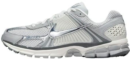 Nike Men's Zoom Vomero 5 Shoes, Summit White/Light Smoke Grey/Smoke Grey/Metallic Silver, 4 UK