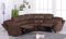 Microfaser Eckcouch Schlafsofa Relaxsofa Ecksofa Fernsehsessel C5129-R-VF03
