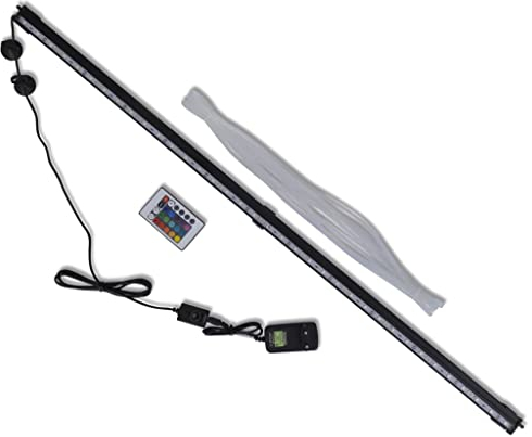vidaXL Aquarium Beleuchtung LED RGB Unterwasser Aquariumleuchte Aufsetzleuchte