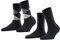 Burlington Damen Socken Everyday Mix Multipack W So Baumwolle gemustert 2 Paar, Grau Anthracite Melange 3081, 36-41