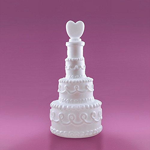 Seifenblasen Hochzeit Hochzeitstorte Herz 24 Stück - Gastgeschenke Hochzeit Give Aways - Wedding Bubbles Torte Soap Bubbles Cake - Hochzeitsseifenblasen Torte Weddingbubbles Cake