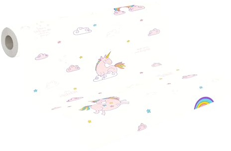 ROLLER A.S.Creation Papiertapete - Einhorn - weiß-rosa - 10 Meter