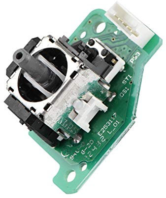 Shanrya Taidda- Joystick 3D analogico Sinistro Destro, Sostituzione levette per Controller Nintendo Wii U Gamepad