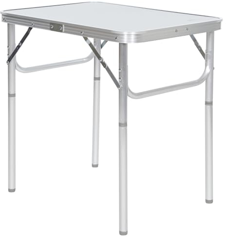 TRESTLES - PORTABLE CAMPING TABLE - SILVER X EACH