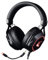 Konix Drakkar Casque Gaming Filaire Ragnarök Evo 7.1 pour PC - Haut-parleurs 50 mm - Microphone - Câble USB 2 m - Rétroéclairage - Noir et Rouge