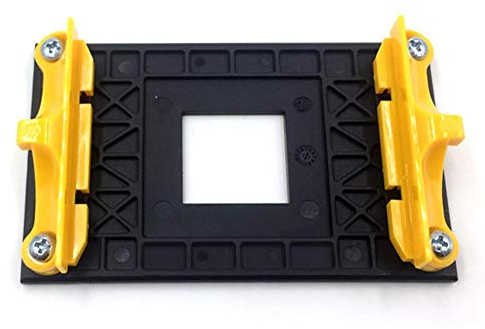 Chiloskit Desktop CPU Cooler Fan heatsink Bracket Holder Base Mount Bracket Back Plate Suit for AM2/AM3/AM4 CPU (Fit for AM4)
