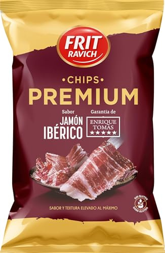 FRIT RAVICH Patatas fritas CHIPS PREMIUM JAMON E.TOMAS 150G