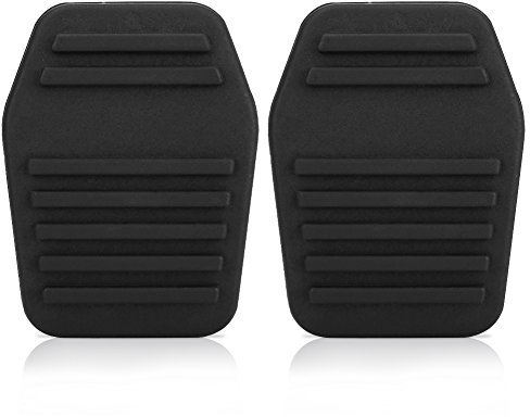 Abdeckung der Bremse Kupplungshebel, 1 Paar Kupplungspedal Beläge Gummiabdeckung für Transit MK6 MK7 2000‑2014