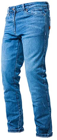 John Doe Taylor Monolayer XTM Motorrad Jeans Herren Protektoren Light Blue 28/32