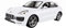 Bburago Modellauto 1:24 Porsche Macan, Weiß