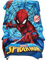 Spiderman - Plaid Weiche und warme Decke für Kinder, mit Aufdruck 100x140cm (Spiderman Red)