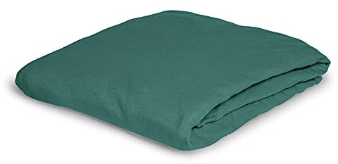 Irisette Kuschel-Jersey Spannbetttuch Vesuv-T 0012 grün 150 x 200 cm 12-81 grün